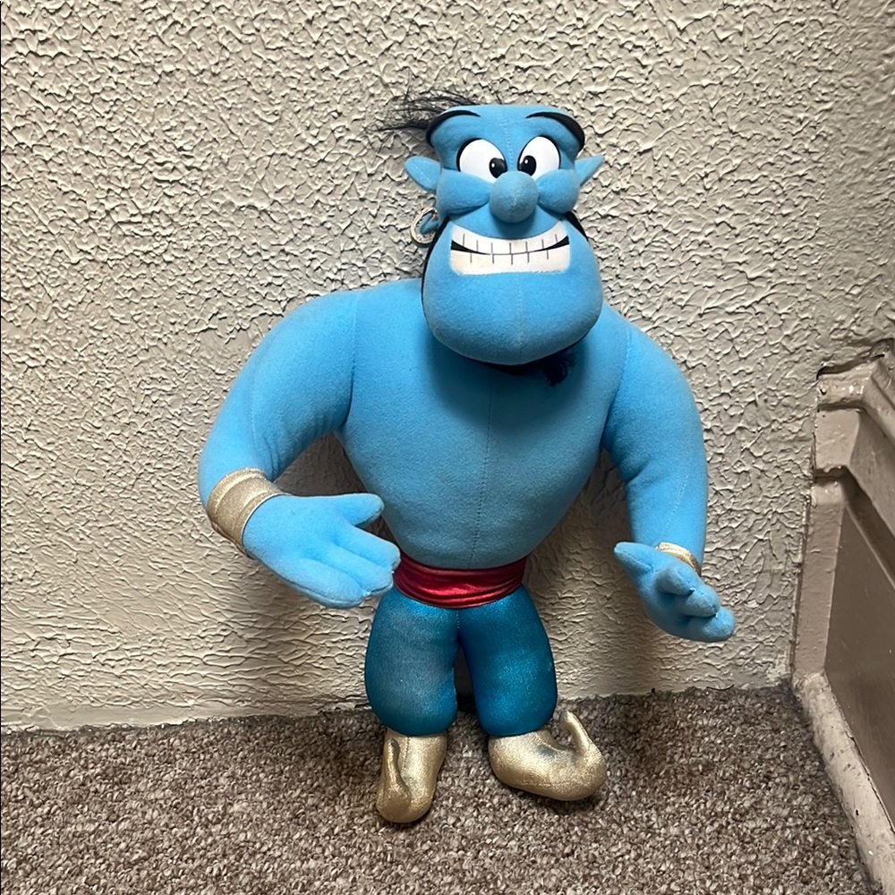 Blue Genie Plush Toy